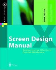 Tapa de Screen Design Manual