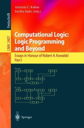 Tapa de Computational Logic: Logic Programming and Beyond
