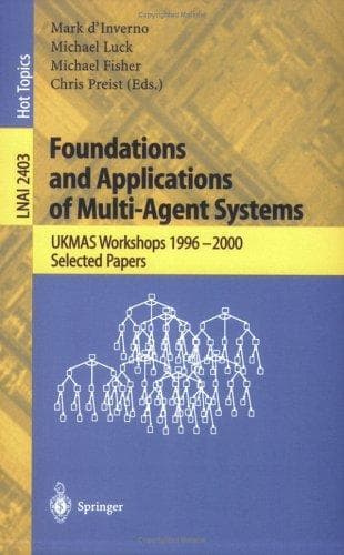 Tapa de Foundations and applications of multi-agent systems