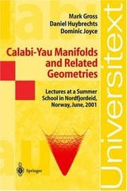 Tapa de Calabi-Yau manifolds and related geometries