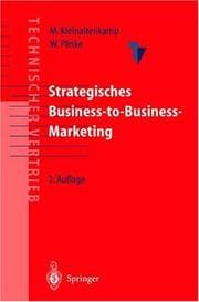 Tapa de Strategisches Business-to-Business Marketing