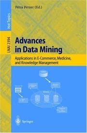 Tapa de Advances in Data Mining
