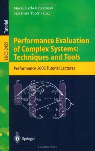 Tapa de Performance evaluation of complex systems