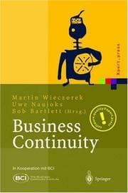Tapa de Business Continuity
