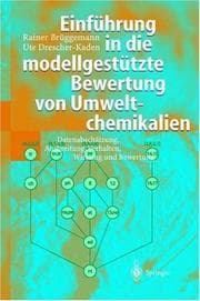 Tapa de Einführung in Die Modellgestützte Bewertung Von Umweltchemikalien
