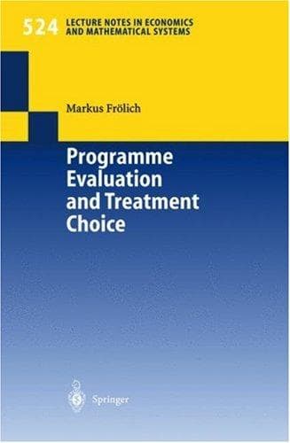 Tapa de Programme Evaluation and Treatment Choice