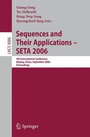 Tapa de Sequences and their applications--SETA 2006