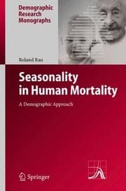 Tapa de Seasonality in Human Mortality