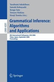 Tapa de Grammatical inference