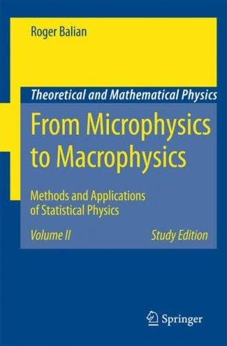 Tapa de From Microphysics to Macrophysics