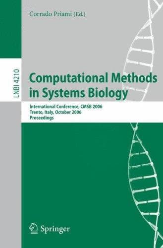 Tapa de Computational Methods in Systems Biology