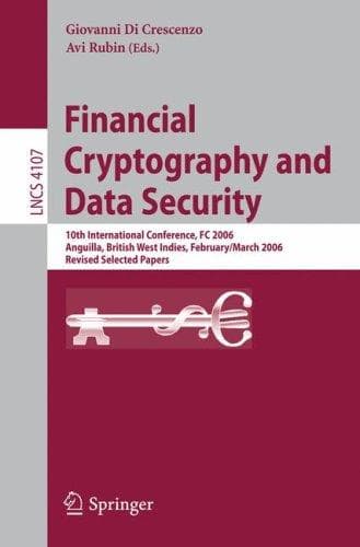 Tapa de Financial Cryptography and Data Security (vol. # 4107)