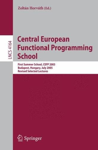 Tapa de Central European Functional Programming School