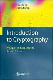 Tapa de Introduction to cryptography