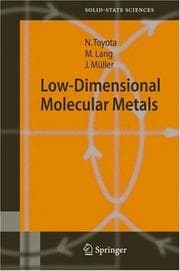 Tapa de Low-Dimensional Molecular Metals