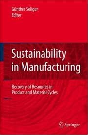 Tapa de Sustainability in Manufacturing