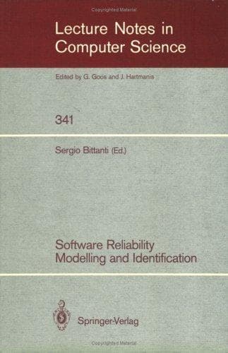 Tapa de Software reliability modelling and identification