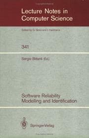 Tapa de Software reliability modelling and identification