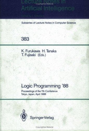 Tapa de Logic Programming '88