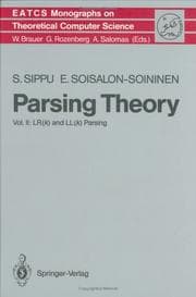 Tapa de Parsing Theory Vol. 2