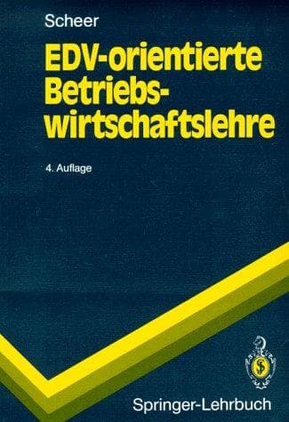 Tapa de EDV-orientierte Betriebswirtschaftslehre