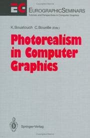 Tapa de Photorealism in computer graphics