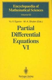 Tapa de Partial Differential Equations VI
