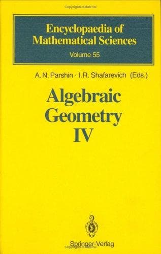 Tapa de Algebraic Geometry IV