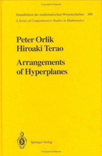 Tapa de Arrangements of hyperplanes