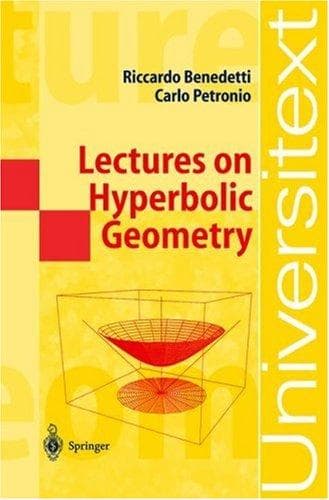 Tapa de Lectures on Hyperbolic Geometry (Universitext)