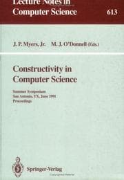 Tapa de Constructivity in computer science