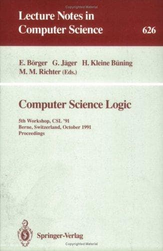 Tapa de Computer Science Logic