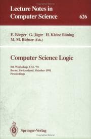 Tapa de Computer Science Logic