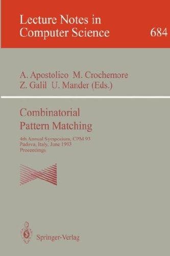 Tapa de Combinatorial Pattern Matching