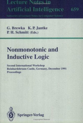 Tapa de Nonmonotonic and Inductive Logic