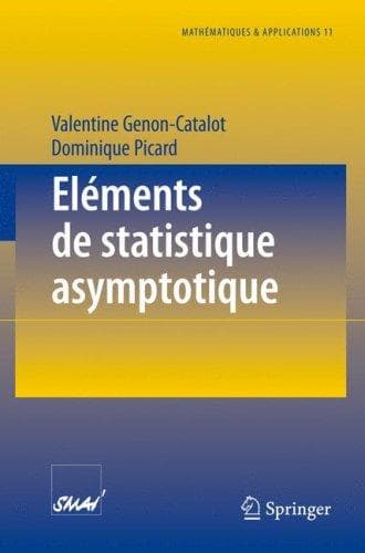 Tapa de Eléments de statistique asymptotique (Mathématiques et Applications)