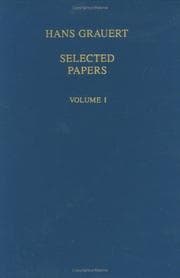 Tapa de Selected papers