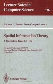 Tapa de Spatial information theory