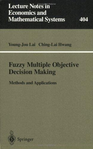Tapa de Fuzzy Multiple Objective Decision Making