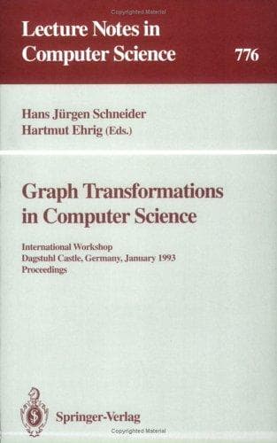 Tapa de Graph Transformations in Computer Science