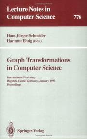 Tapa de Graph Transformations in Computer Science
