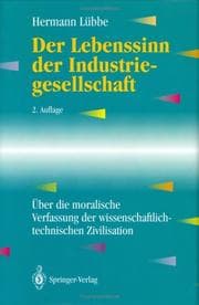 Tapa de Der Lebenssinn der Industriegesellschaft