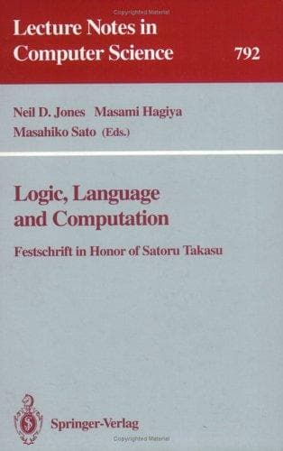 Tapa de Logic, language, and computation
