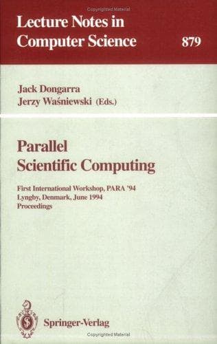 Tapa de Parallel Scientific Computing