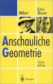 Tapa de Anschauliche Geometrie