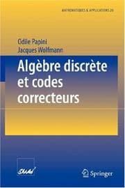 Tapa de Algèbre discrète et codes correcteurs