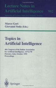 Tapa de Topics in artificial intelligence