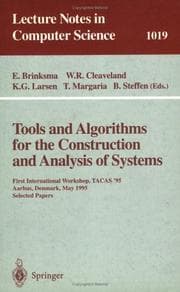 Tapa de Tools and Algorithms for the Construction and Analysis of Systems: First International Workshop, Tacas '95 Aarhus, Denmark, May 19-20, 1995