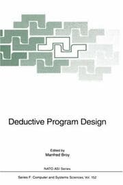 Tapa de Deductive program design
