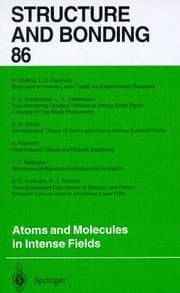 Tapa de Atoms and molecules in intense fields
